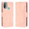  Motorola Moto E20 Fodral Med Avtagbart Kortfodral Ljus Rosa