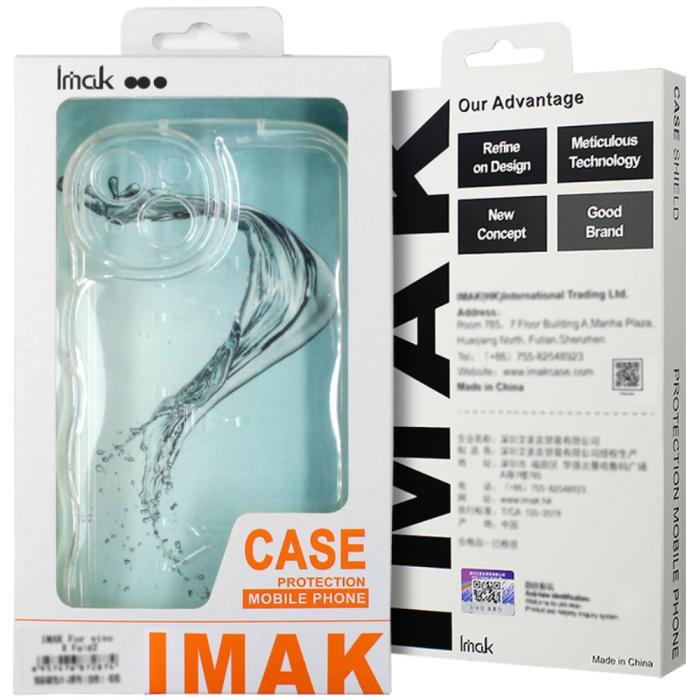 Bild 6, IMAK IMAK iPhone 15 Pro Max Skal TPU Tonad Svart