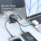 MCDODO Mcdodo 20W PD Reseadapter 2x USB-A 1x USB-C Svart