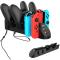 iPega iPega 6in1 Laddningsbas för Nintendo Switch Joy-Con/Pro