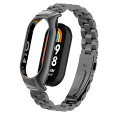  Xiaomi Smart Band 8 Lyxigt Metallarmband Svart