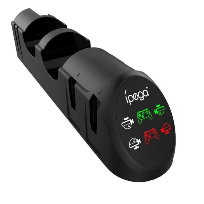 Bild 2, iPega iPega 6in1 Laddningsbas för Nintendo Switch Joy-Con/Pro