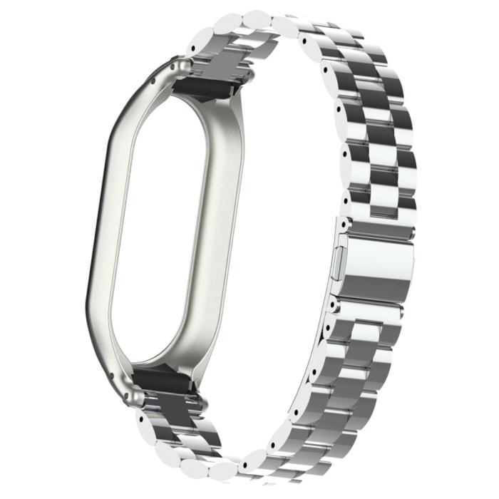Bild 6,  Xiaomi Smart Band 8 Lyxigt Metallarmband Silver