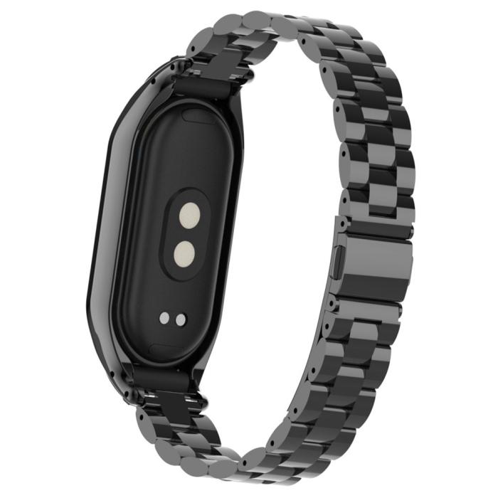 Bild 5,  Xiaomi Smart Band 8 Lyxigt Metallarmband Svart
