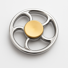  Fidget Spinner Ultimate Wheel Spinner - Silver