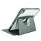  iPad Air 13 2026-2024 Fodral Hybrid Rotation Pennhållare Grön