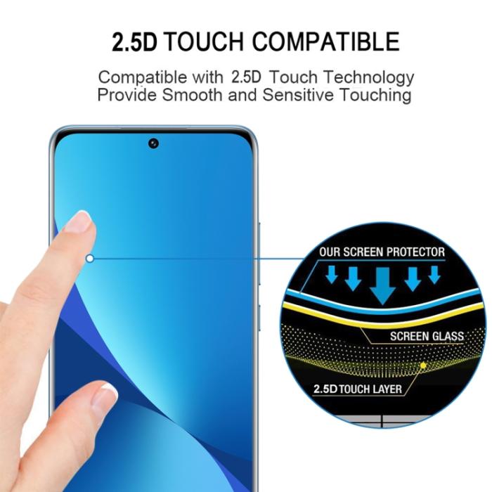 Bild 5,  Xiaomi 13 Pro 5G Skärmskydd 3D Heltäckande Härdat Glas