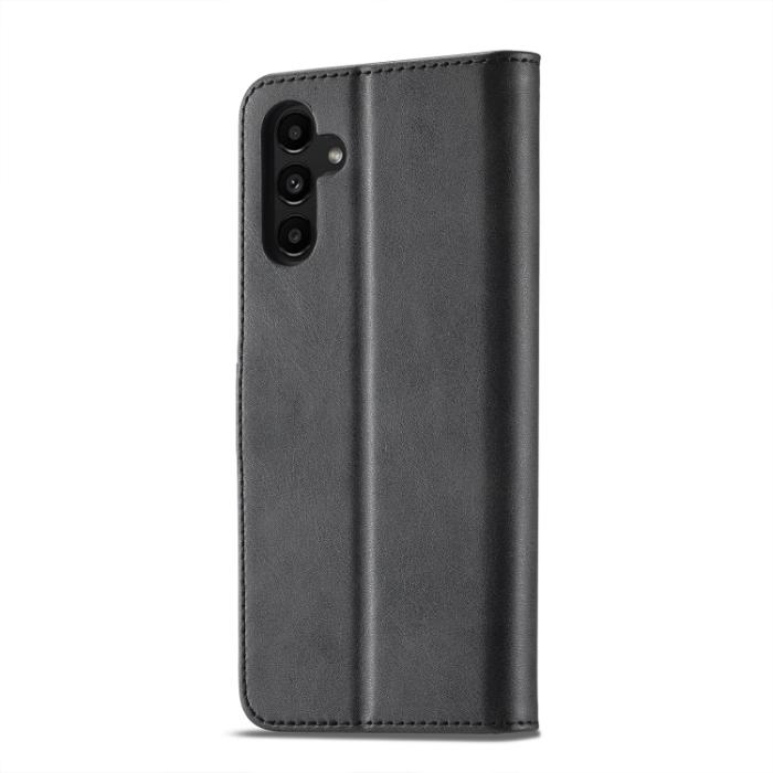 Bild 3, LC.IMEEKE LC.IMEEKE Samsung Galaxy A24 5G Fodral Läder Svart