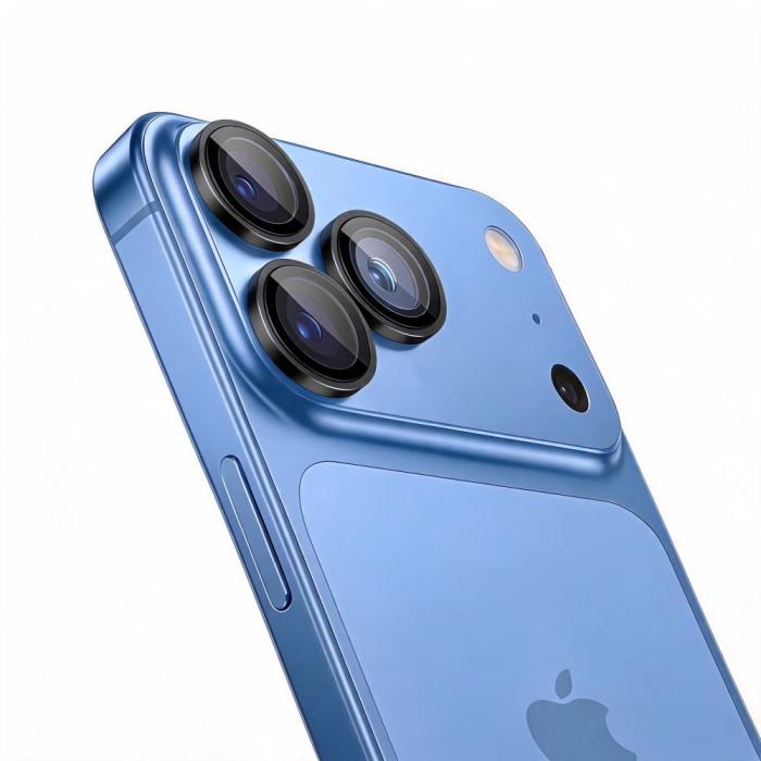 Bild 4, Tech-Protect Tech-Protect iPhone 18 Pro / 18 Pro Max Linsskydd Svart