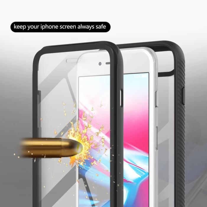 Bild 3,  iPhone 7/8/SE Skal 360 Hybrid Defense Svart