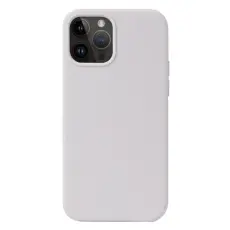 iPhone 15 Pro Skal Liquid Silikon Vit