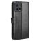  Motorola Edge 30 Fusion 5G Fodral Crazy Horse Läder Svart