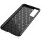  Samsung Galaxy S21 - Kolfiber Textur Skal - Svart