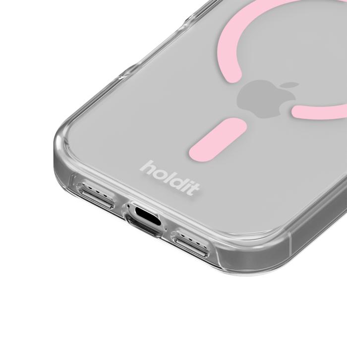 Bild 3, holdit holdit iPhone 17 Pro MagSafe Mobilskal Pink/Transparent