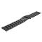  Lyxigt Metallarmband I Rostfritt Stål - Svart (22 mm)