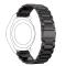  Lyxigt Metallarmband I Rostfritt Stål - Svart (22 mm)