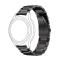  Lyxigt Metallarmband I Rostfritt Stål - Svart (22 mm)