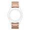  Lyxigt Metallarmband I Rostfritt Stål - Roséguld (22 mm)
