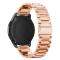  Lyxigt Metallarmband I Rostfritt Stål - Roséguld (22 mm)