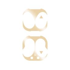  Dammskydd Till Samsung Galaxy Buds Live - Guld