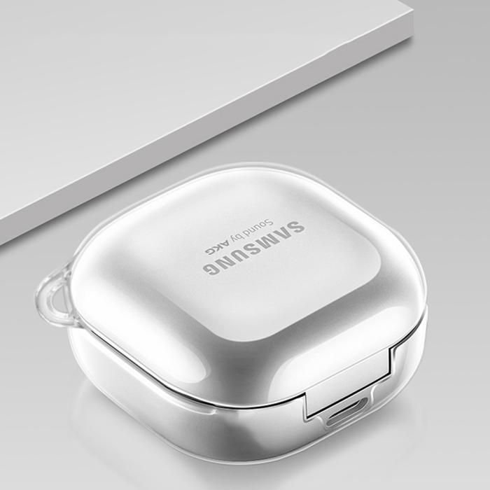 Bild 2,  Samsung Galaxy Buds 2/Pro/Live Skyddsskal - Transparent