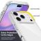  iPhone 17 Pro Skal Shockproof Hybrid Transparent