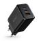 Tech-Protect Tech-Protect 65W PD/QC Väggladdare 2x USB-C 1x USB-A Svart