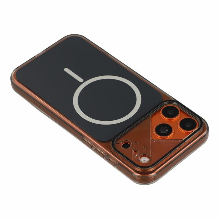 Bild 4,  iPhone 18 Pro / 17 Pro Skal MagSafe Reptåligt Hybrid Svart