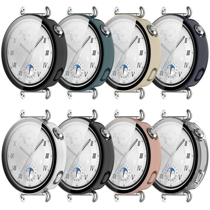 Bild 3,  Huawei Watch GT 6 41 mm Skal Härdat Glas Transparent