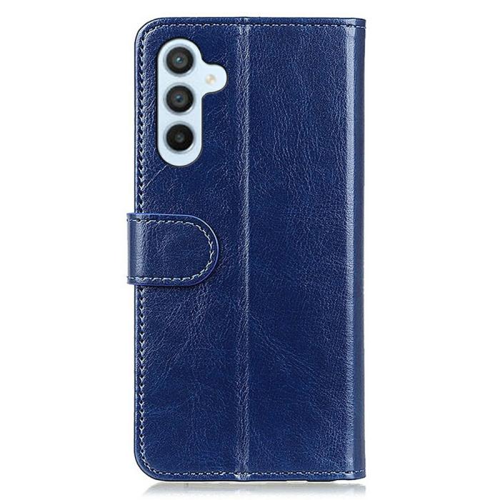 Bild 6,  Samsung Galaxy A16 / A26 5G Fodral Crazy Horse Läder Blå