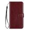  iPhone 13 Pro Max Fodral Crazy Horse Läder Brun