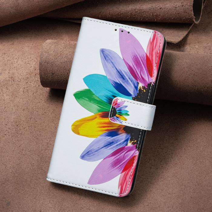 Bild 4,  Google Pixel 11/11 Pro Fodral Läder Med Tryck Blomma