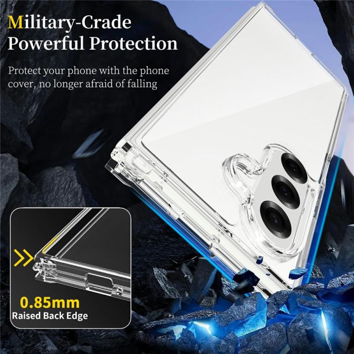 Bild 2,  Samsung Galaxy Z Fold 8 Skal TPU Shockproof Transparent