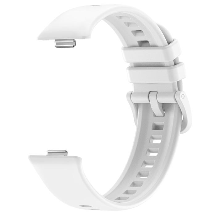 Bild 2,  Huawei Watch Fit 3 Klockarmband Silikon Vit