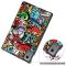  Lenovo Idea Tab Fodral Tri-Fold Graffiti