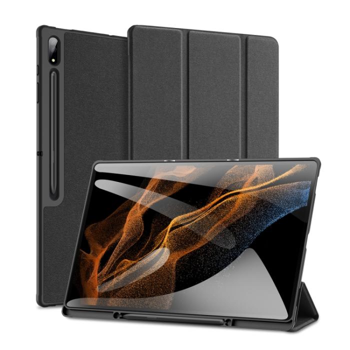 Bild 2, DUX DUCIS DUX DUCIS Galaxy Tab S8 Ultra Fodral DOMO Tri-Fold Svart