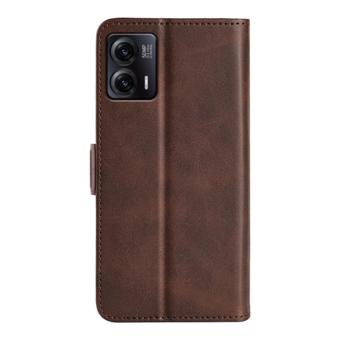 Bild 3,  Motorola Moto G73 5G Fodral Magnetisk Stängning Brun