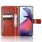  Motorola Edge 30 Fusion 5G Fodral Crazy Horse Läder Brun