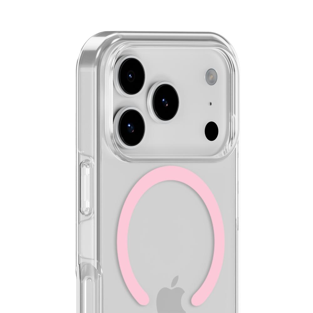 holdit holdit iPhone 17 Pro MagSafe Mobilskal Pink/Transparent