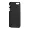  iPhone 5/5S/SE 2016 - Gummi Touch Skal - Svart