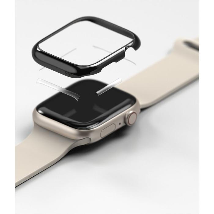 Bild 6, Ringke Ringke Apple Watch 7/8 45 mm Skal Bezel Styling Svart