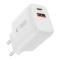 Tech-Protect Tech-Protect 30W Väggladdare PD Inkl. USB-C - USB-C Kabel Vit
