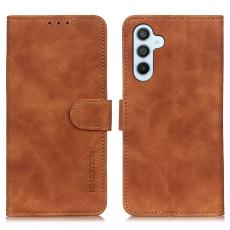 KHAZNEH KHAZNEH Galaxy S25 Plus / S24 Plus Fodral Retro L&auml;der Brun