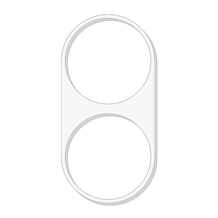 Bild 2,  Motorola Razr 60 Linsskydd Härdat Glas Transparent