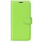  Samsung Galaxy A35 5G Fodral Läder Litchi Grön