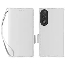  OnePlus Nord 5 5G Fodral Litchi L&auml;der Vit
