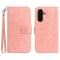  Samsung Galaxy A57 5G Fodral Solros Tryck Rosa