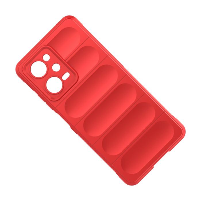 Bild 3,  Xiaomi Redmi Note 12 Pro 5G Skal Magic Shield Röd