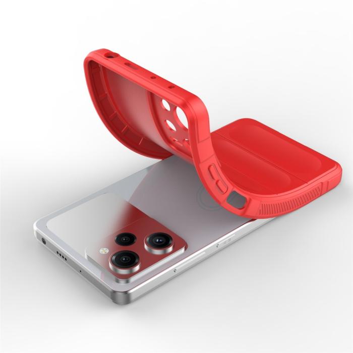 Bild 4,  Xiaomi Redmi Note 12 Pro 5G Skal Magic Shield Röd