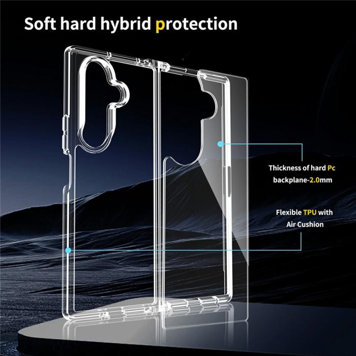 Bild 3,  Samsung Galaxy Z Fold 8 Skal TPU Shockproof Transparent
